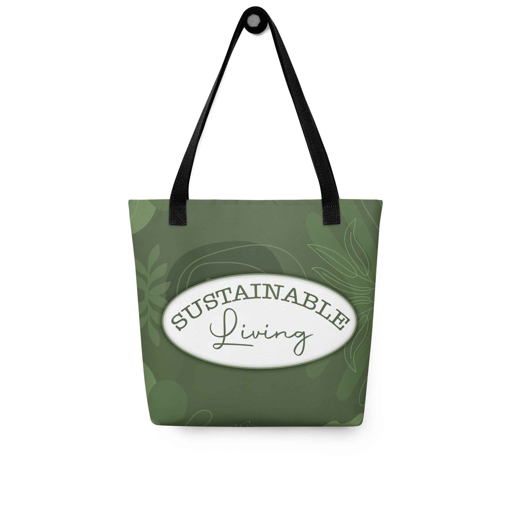Sustainable Living Eco Green Nature Design | Tote Bag