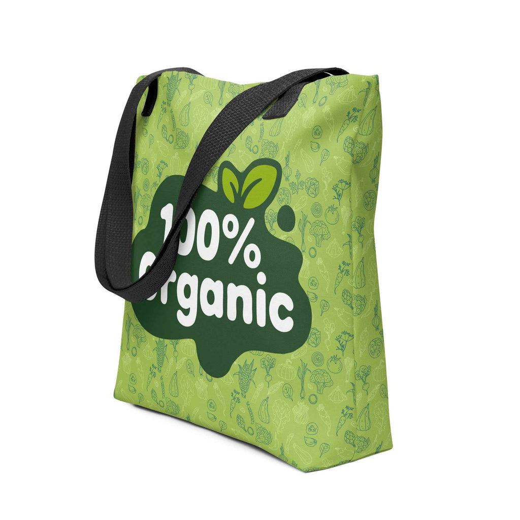 100% Organic Eco Friendly Green Design | Tote Bag