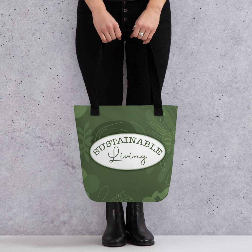 Sustainable Living Eco Green Nature Design | Tote Bag