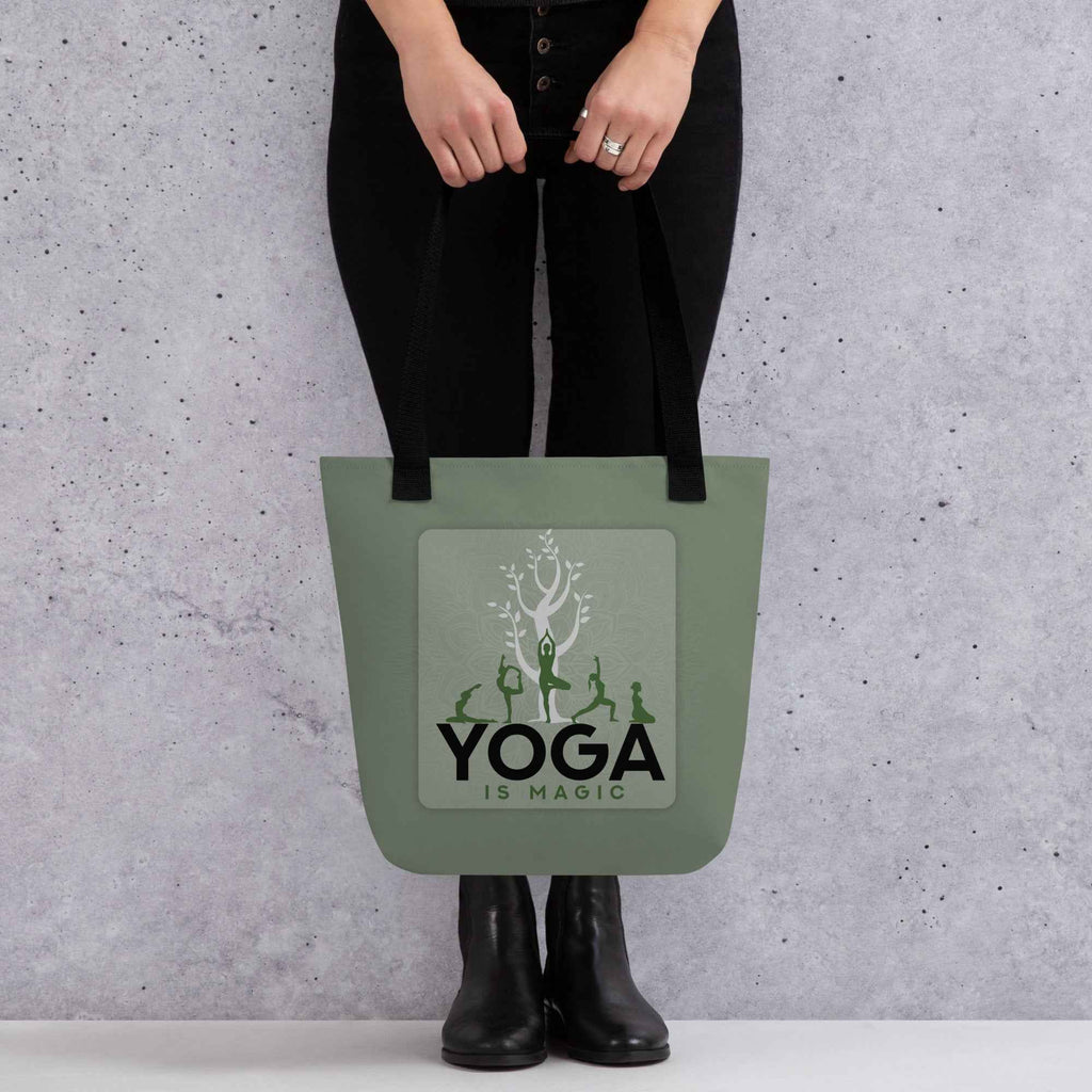 Yoga Is Magic Spiritual Meditation Design | Tote Bag