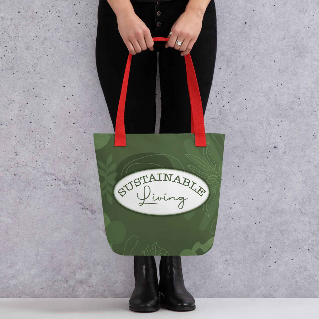 Sustainable Living Eco Green Nature Design | Tote Bag