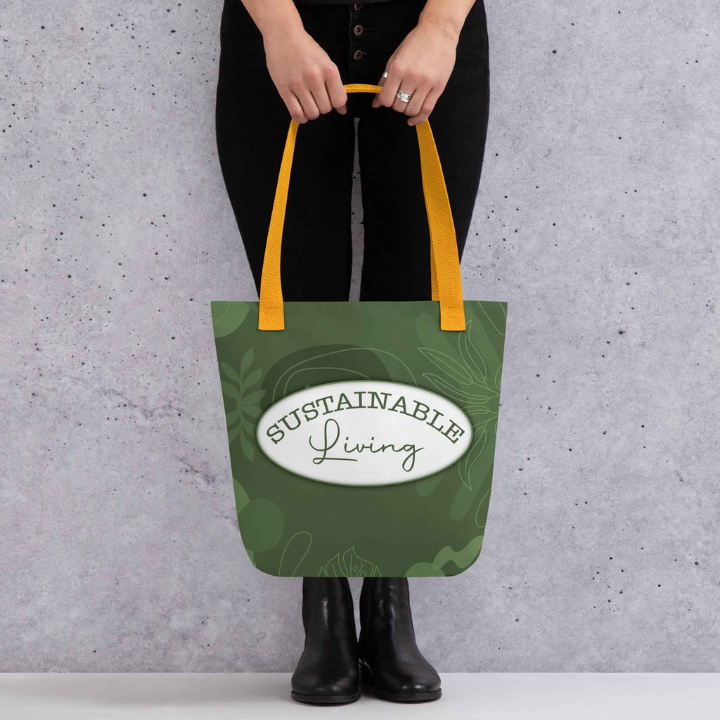 Sustainable Living Eco Green Nature Design | Tote Bag