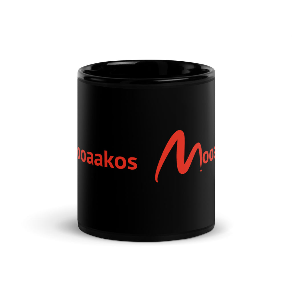 Mooaakos Minimal Brand Statement | Glossy Mug - Mooaako's Store