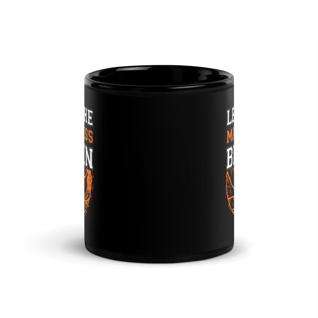 Let The Madness Begin Basketball Tournament Fan | Glossy Mug - Mooaako's Store