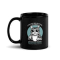 Selective Hearing Sarcastic Cat Coffee Humor | Glossy Mug