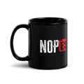 No Kings Protest Statement Bold Typography | Glossy Mug
