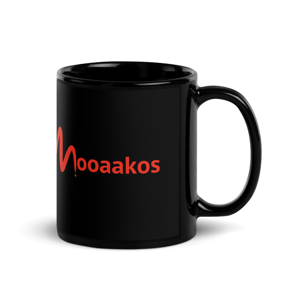 Mooaakos Minimal Brand Statement | Glossy Mug - Mooaako's Store