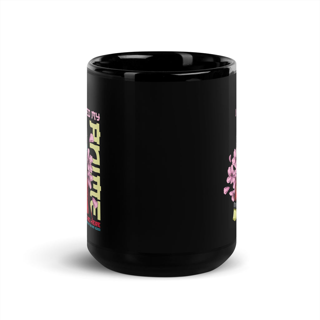 I Paused My Anime To Be Here Kitsune Girl | Glossy Mug - Mooaako's Store