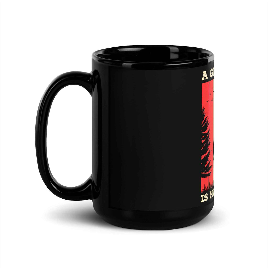 A Guy Like Me Is Hard to Find Bigfoot Vintage Retro Sasquatch | Glossy Mug