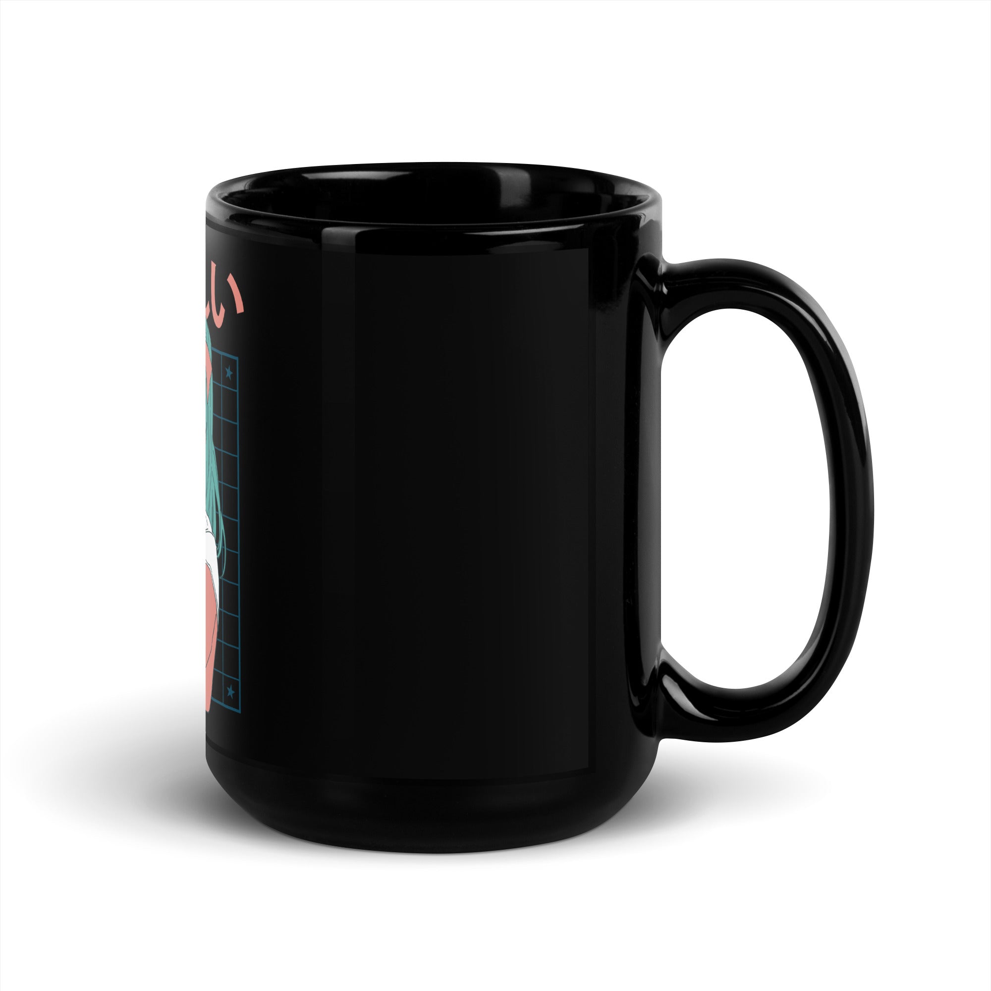 Kawaii Anime Cat Girl Japanese Aesthetic Cute Otaku | Glossy Mug - Mooaako's Store