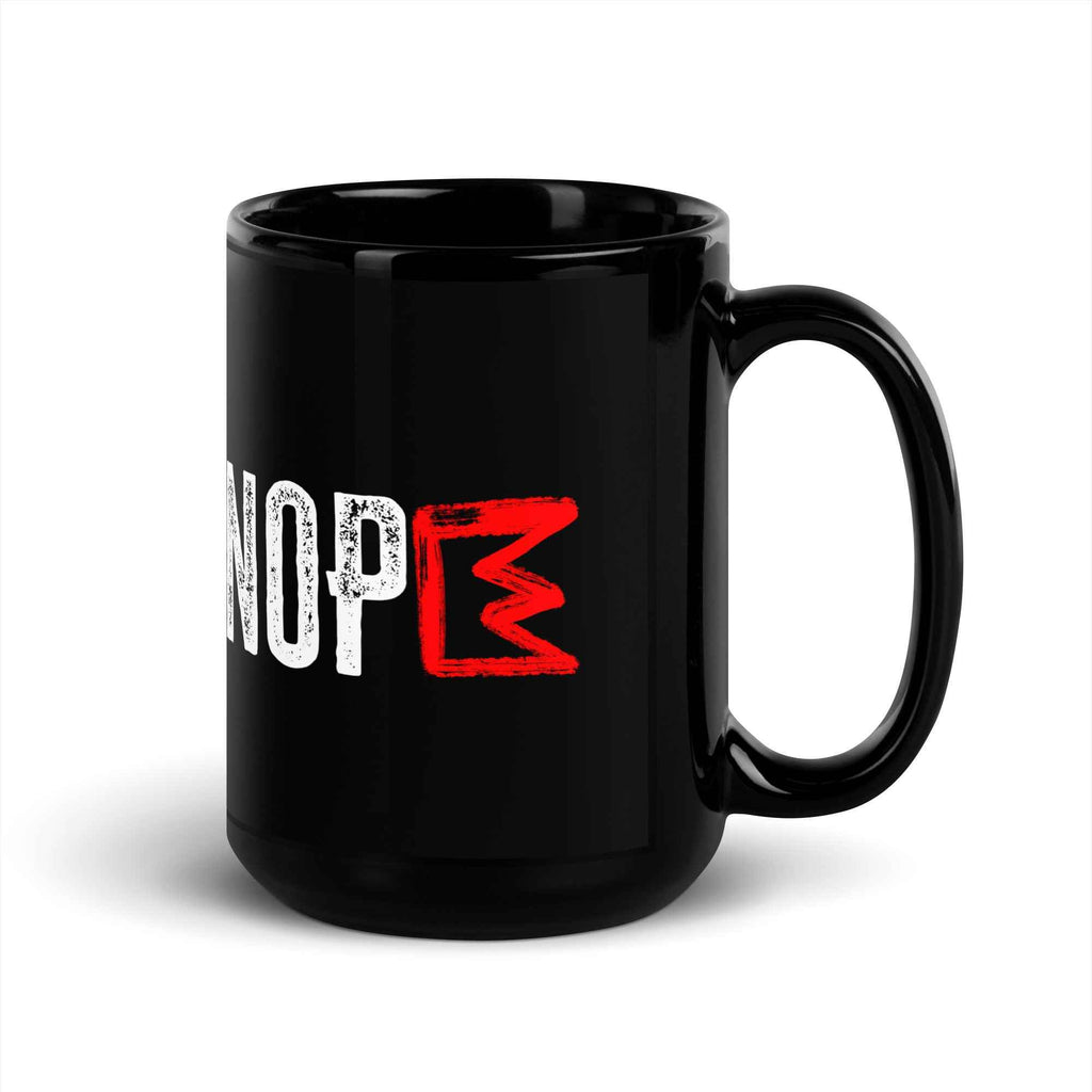No Kings Protest Statement Bold Typography | Glossy Mug