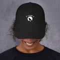 Caw F Funny Crow Moon Gothic Black Bird Humor | Dad Hat