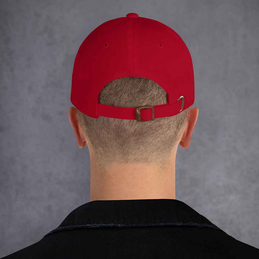 Caw F Funny Crow Moon Gothic Black Bird Humor | Dad Hat
