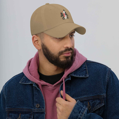 Born To Surf Surfboard Vintage Beach Palm | Dad Hat