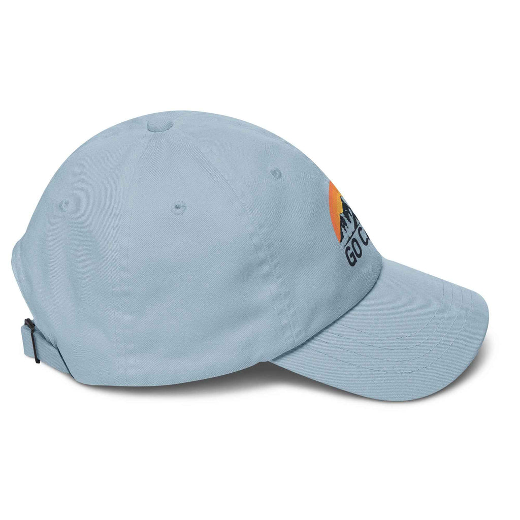 Go Camp Mountain Sunset Outdoor Adventure | Unisex Dad Hat