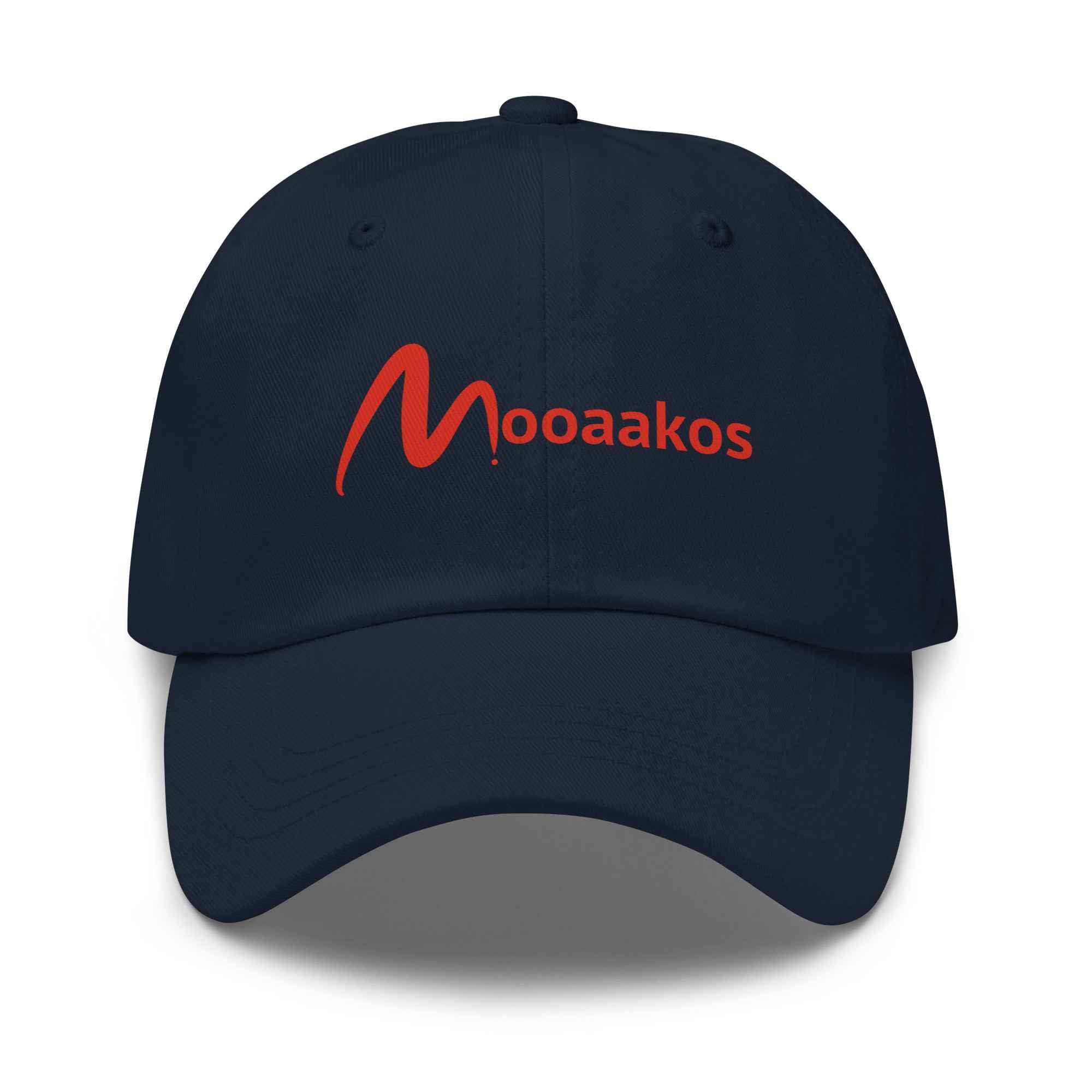 Mooaakos Minimal Brand Statement | Dad Hat