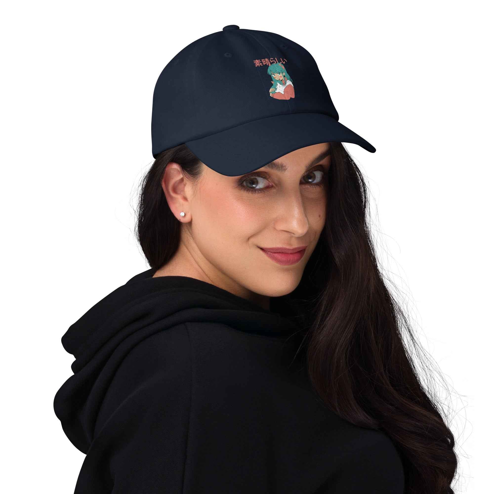 Kawaii Anime Cat Girl Japanese Aesthetic Cute Otaku | Dad Hat