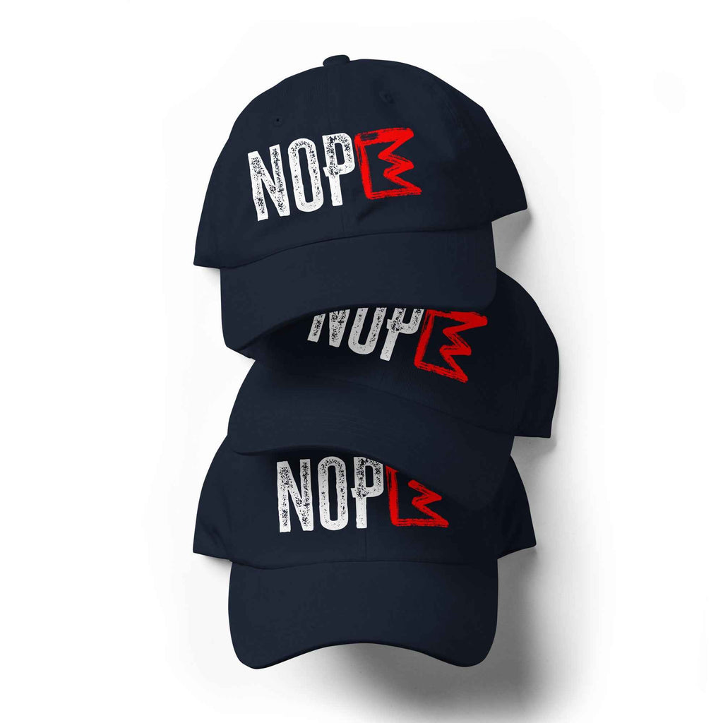 No Kings Protest Statement USA Typography | Unisex Dad Hat