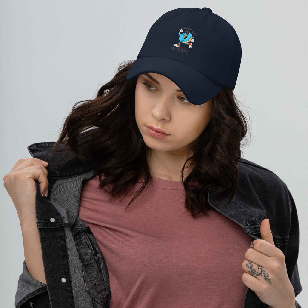Ready Set Dough Funny Donut Running | Women’s Dad Hat