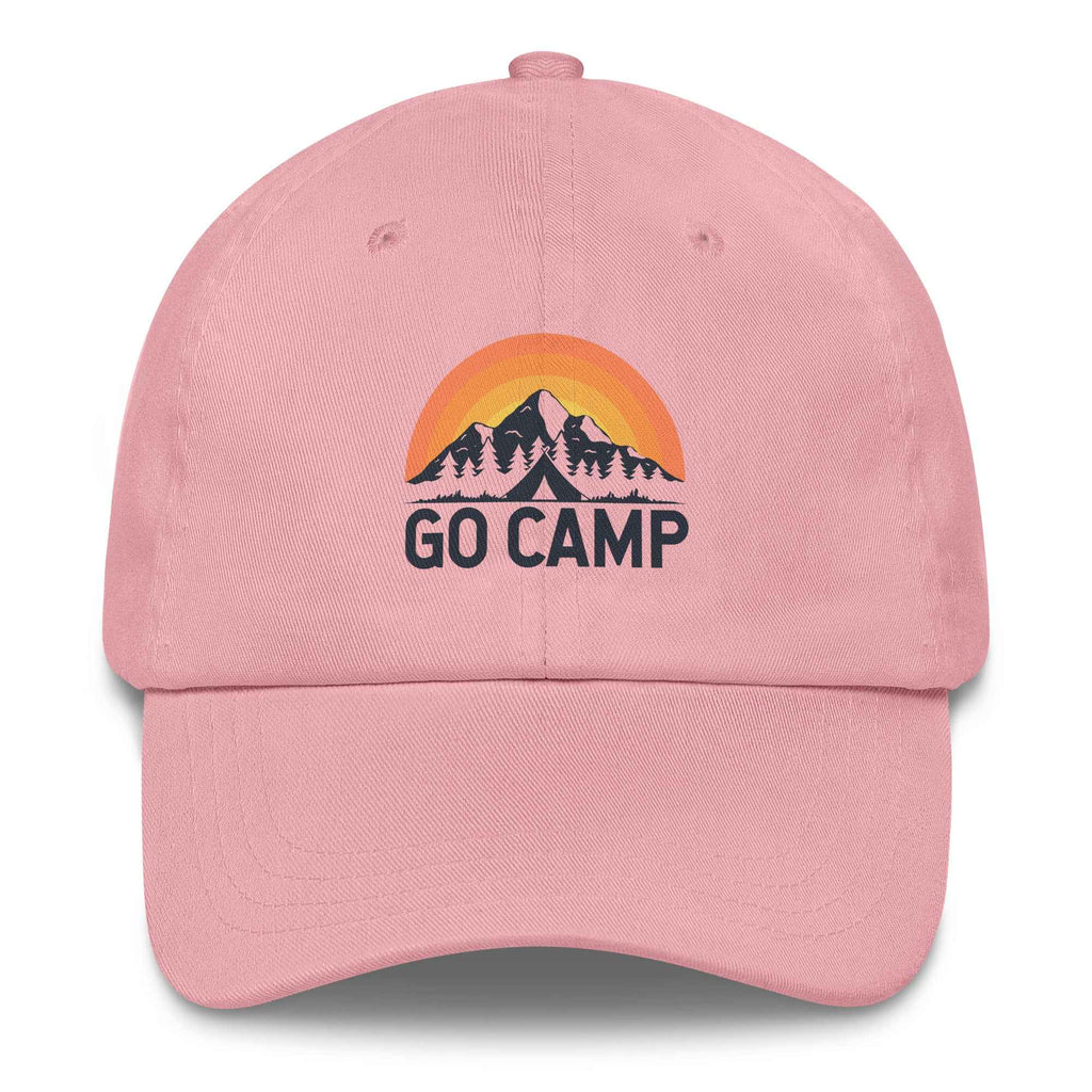 Go Camp Mountain Sunset Outdoor Adventure | Unisex Dad Hat