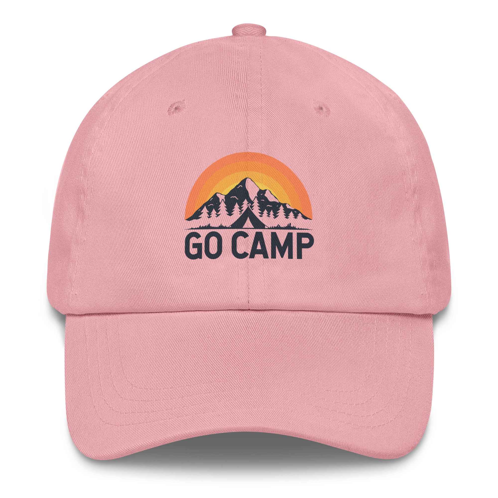 Go Camp Mountain Sunset Outdoor Adventure | Unisex Dad Hat