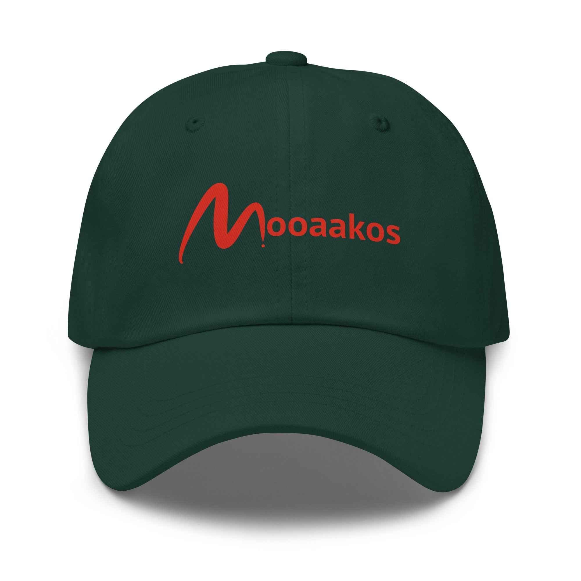 Mooaakos Minimal Brand Statement | Dad Hat