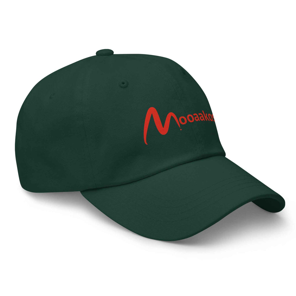 Mooaakos Minimal Brand Statement | Dad Hat