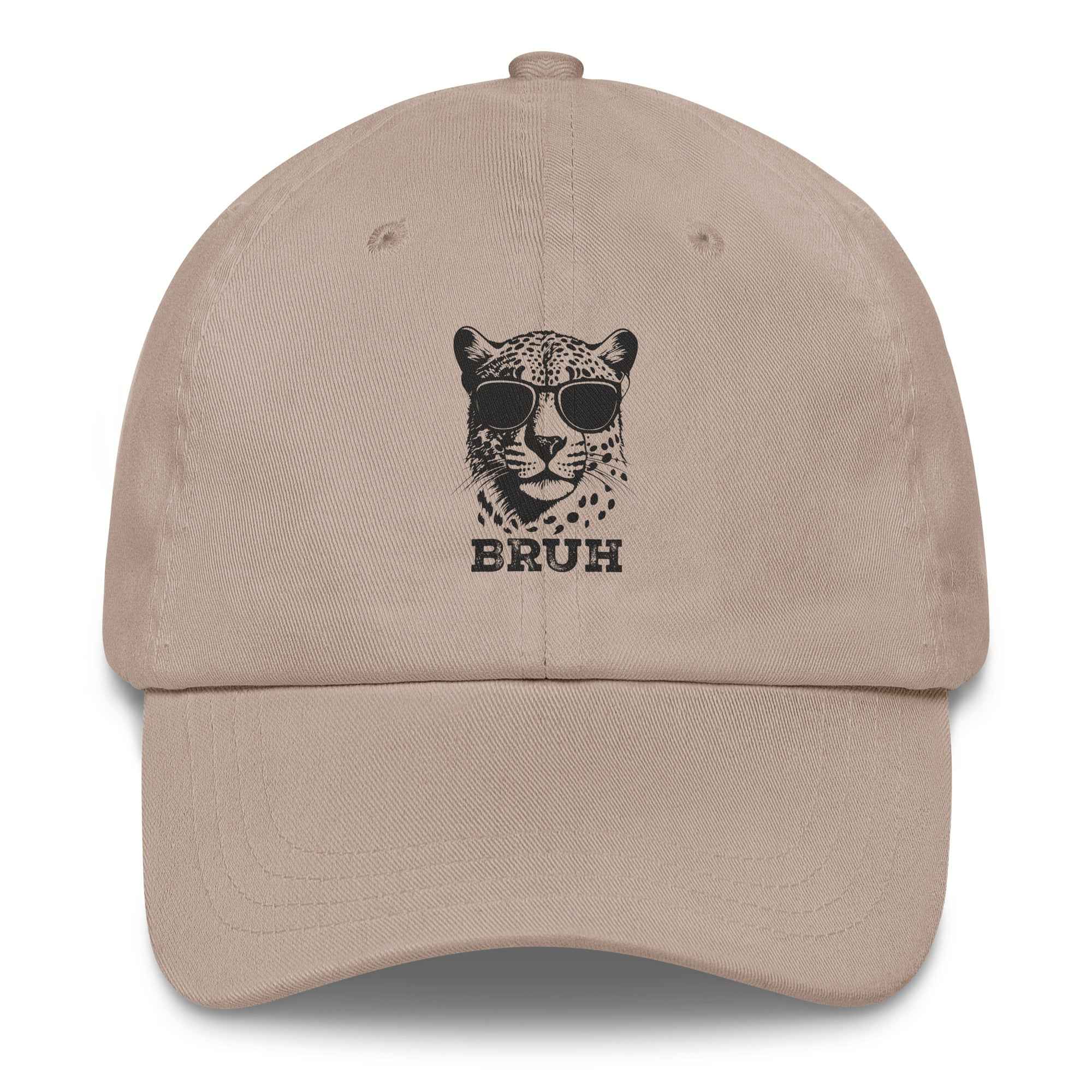 Bruh Cheetah Sunglasses Meme Style | Unisex Dad Hat