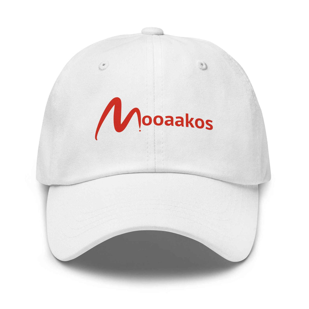 Mooaakos Minimal Brand Statement | Dad Hat