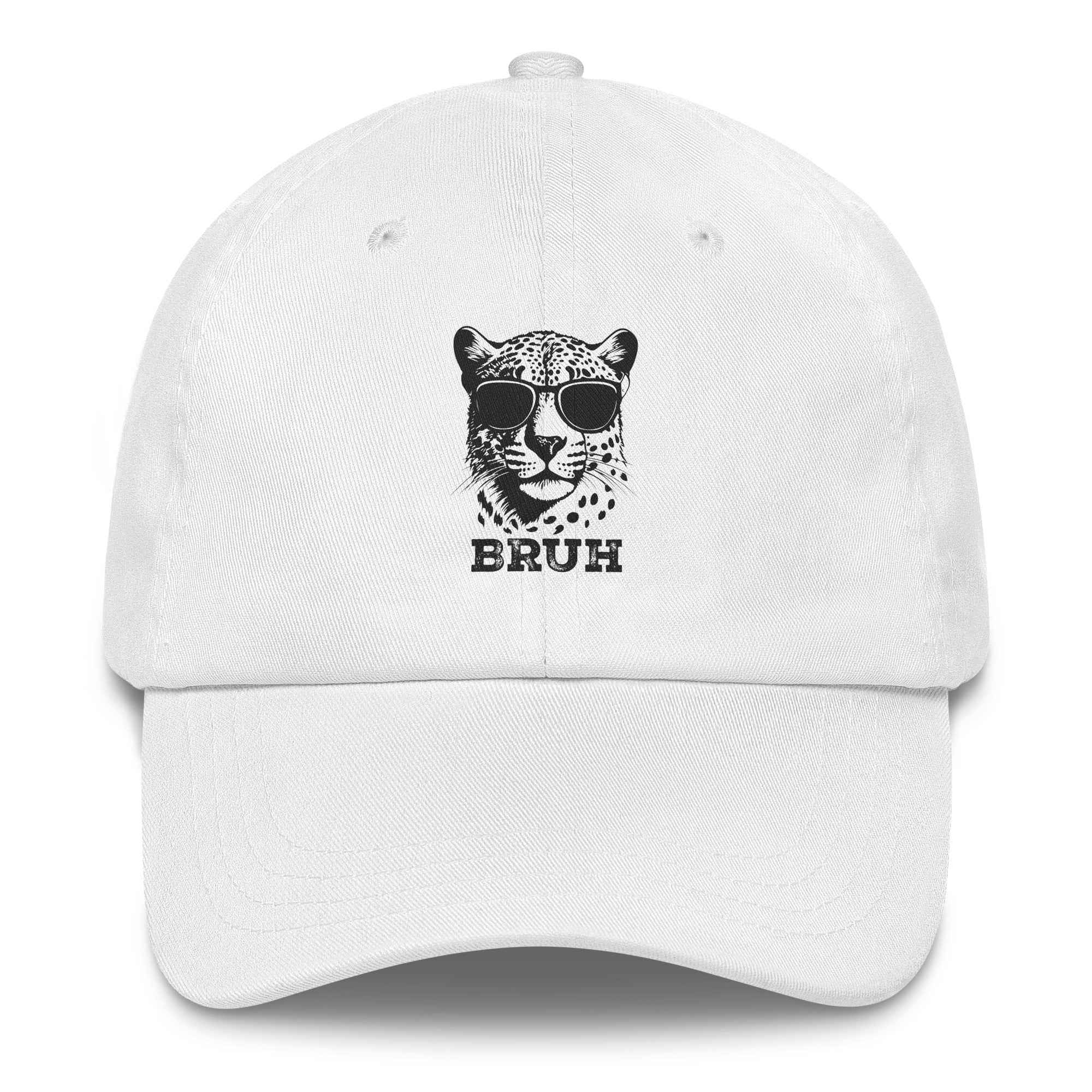 Bruh Cheetah Sunglasses Meme Style | Unisex Dad Hat