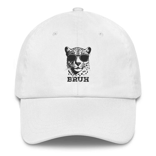Bruh Cheetah Sunglasses Meme Style | Unisex Dad Hat