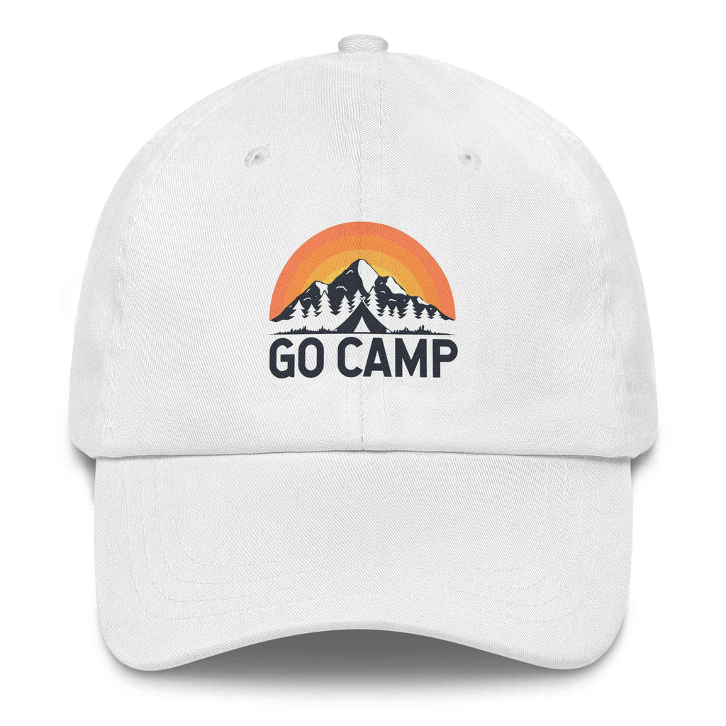 Go Camp Mountain Sunset Outdoor Adventure | Unisex Dad Hat