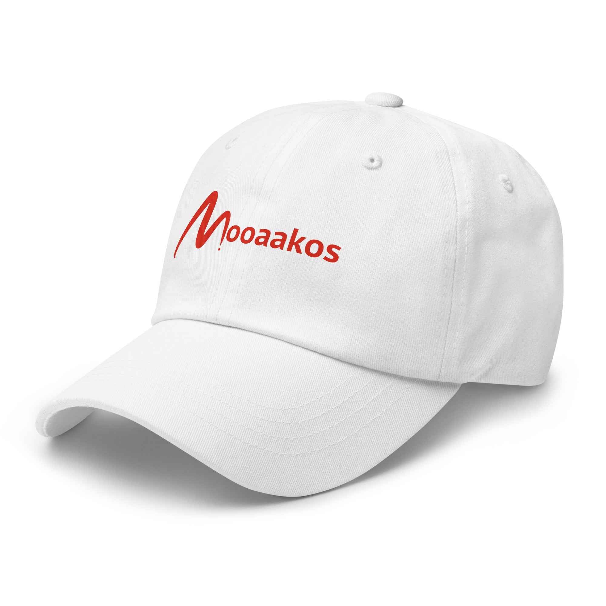 Mooaakos Minimal Brand Statement | Dad Hat