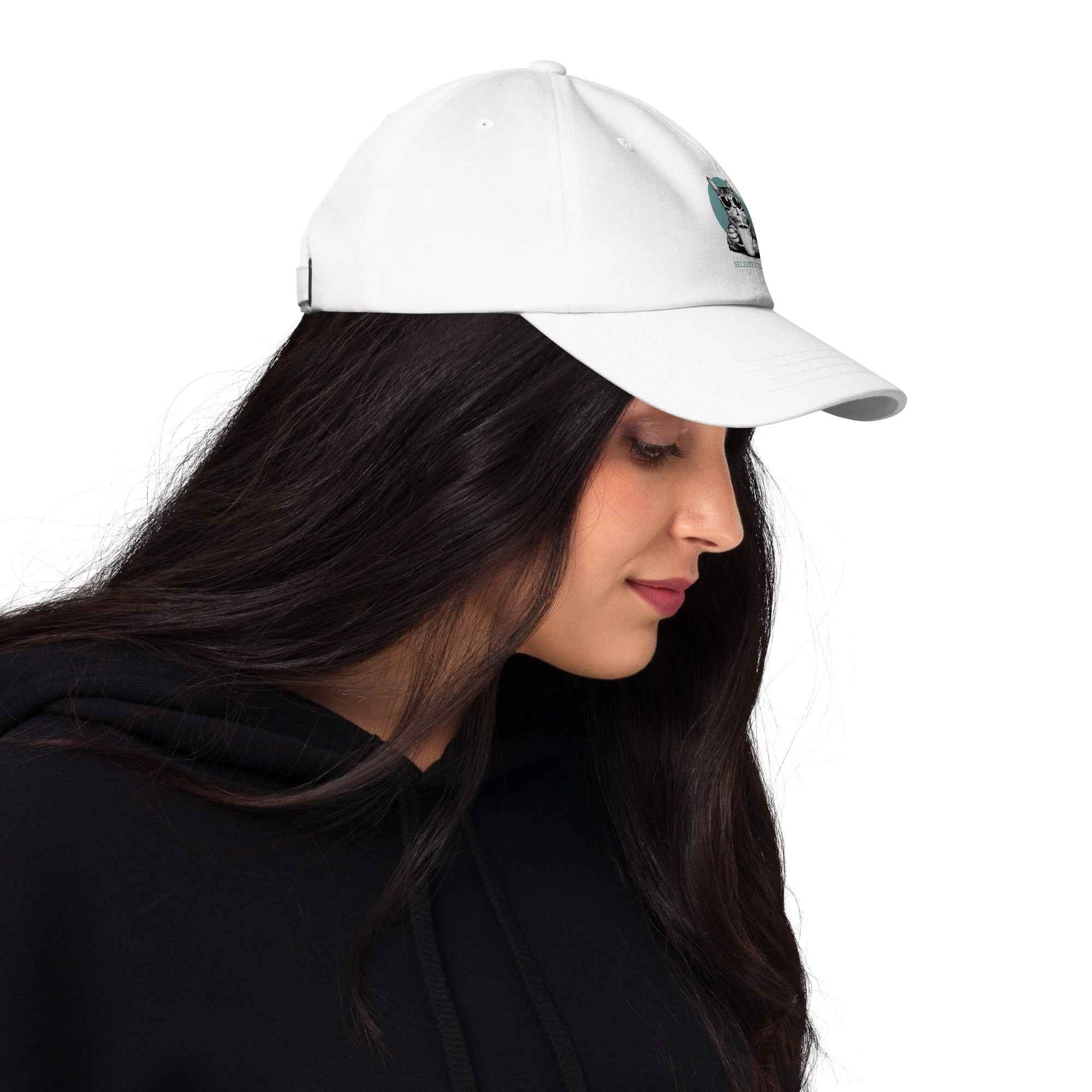 Selective Hearing Funny Cat Coffee Quote | Women’s Cap