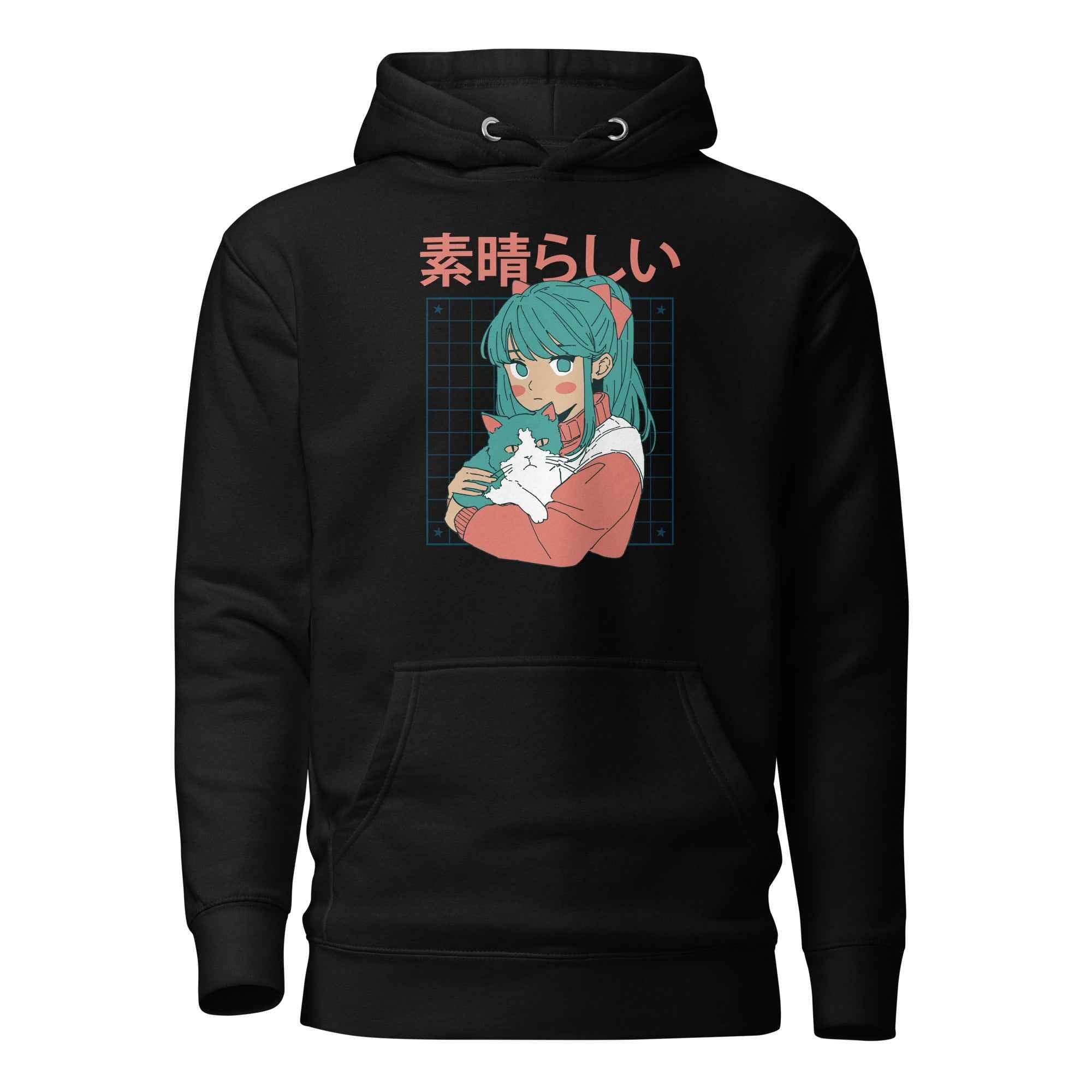 Kawaii Anime Cat Girl Japanese Aesthetic Cute Otaku | Unisex Hoodie