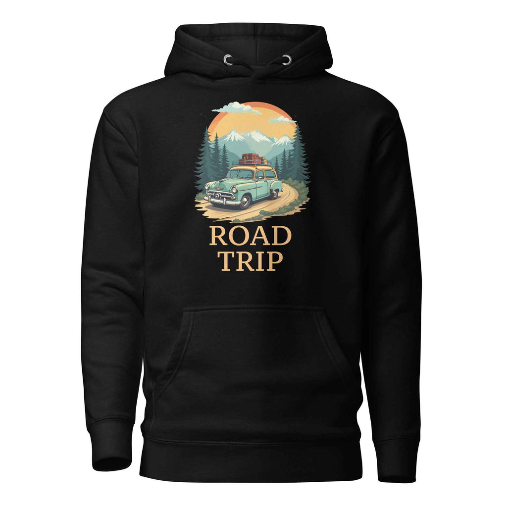 Road Trip 2026 Summer Vacation Funny Family Retro Trip Unisex Hoodie