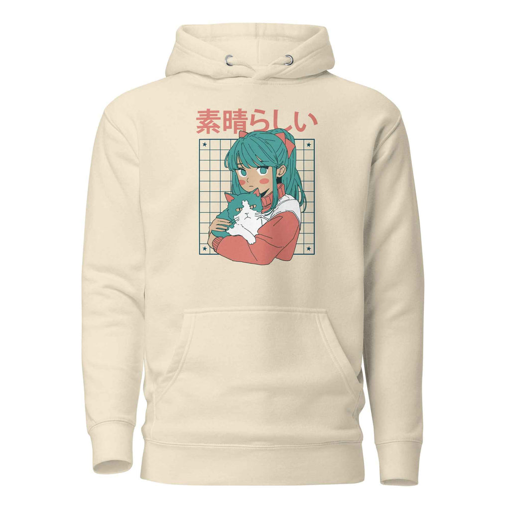 Kawaii Anime Cat Girl Japanese Aesthetic Cute Otaku | Unisex Hoodie