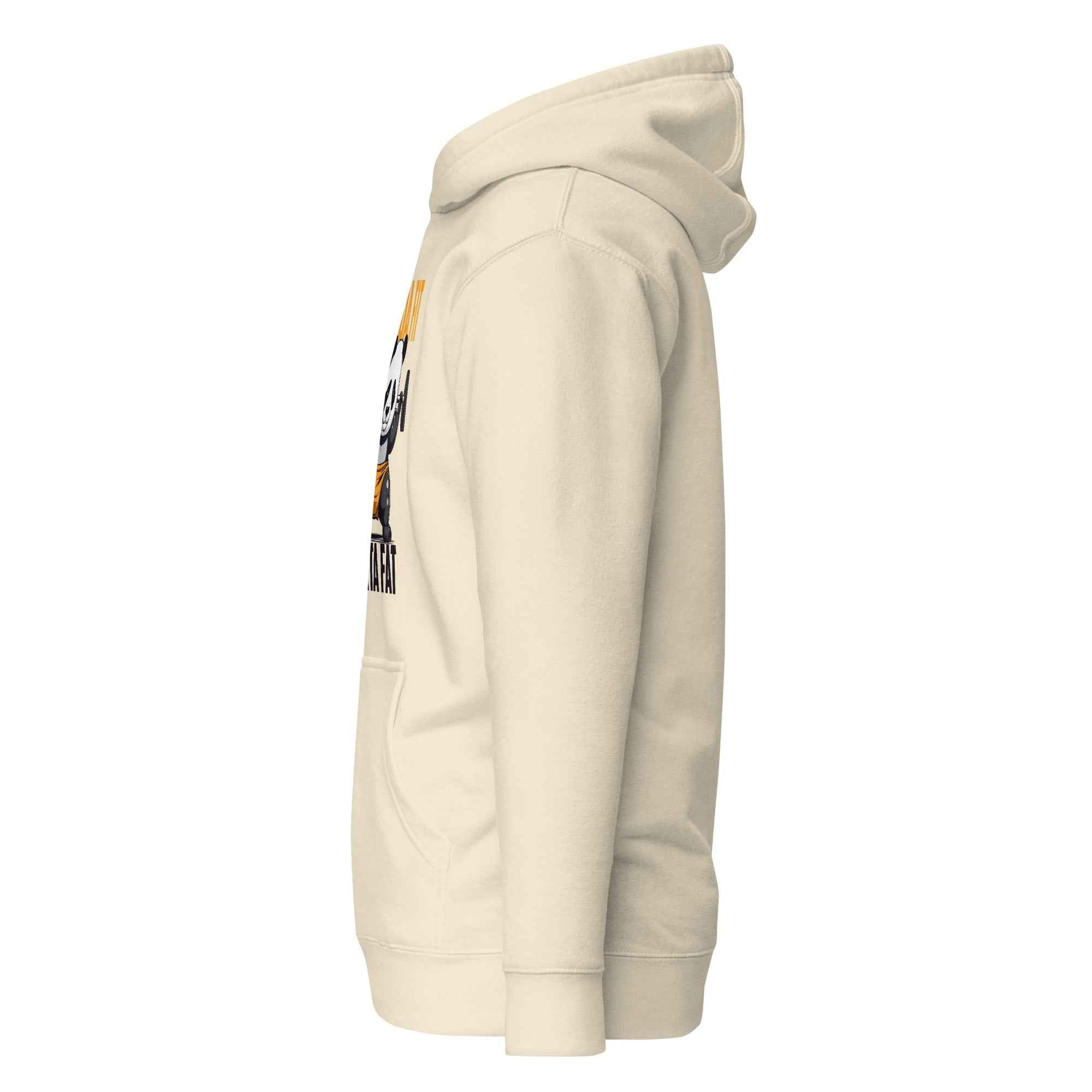Kinda Fit Sorta Fat Funny Gym Panda | Unisex Hoodie