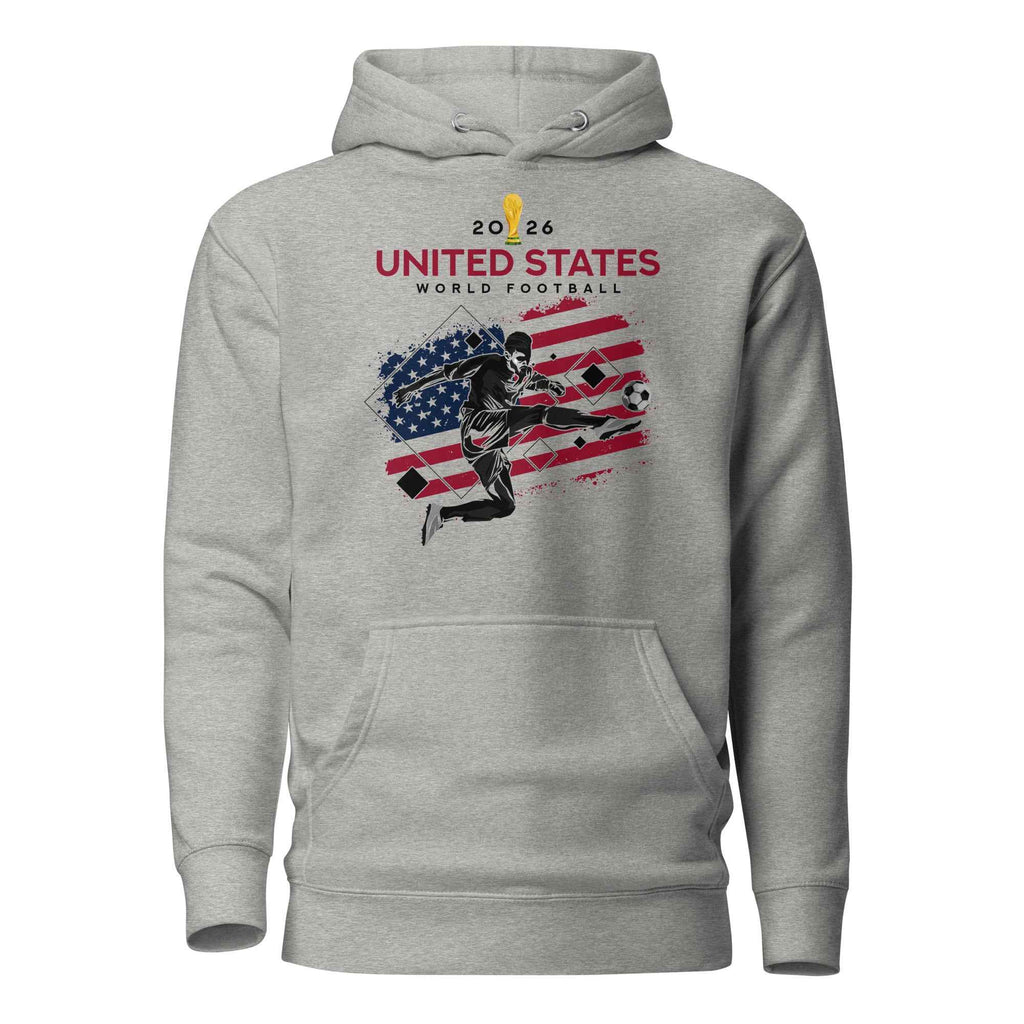 World Cup 2026 United States  Football Fan United States Supporter Unisex Hoodie