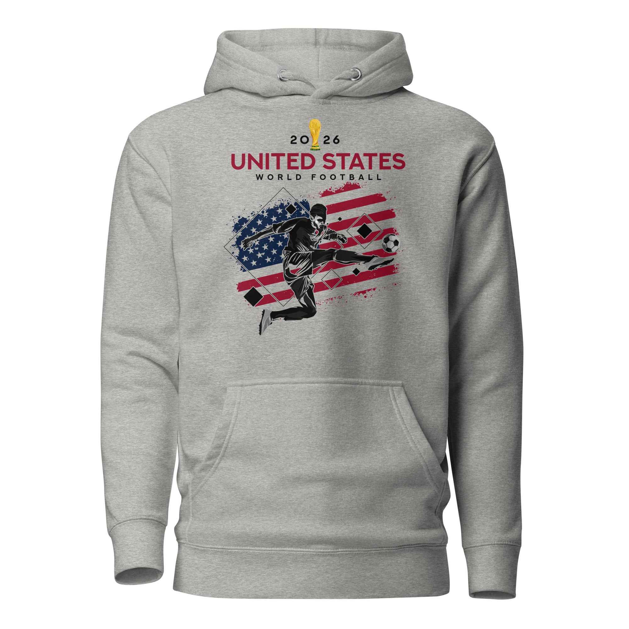 World Cup 2026 United States  Football Fan United States Supporter Unisex Hoodie