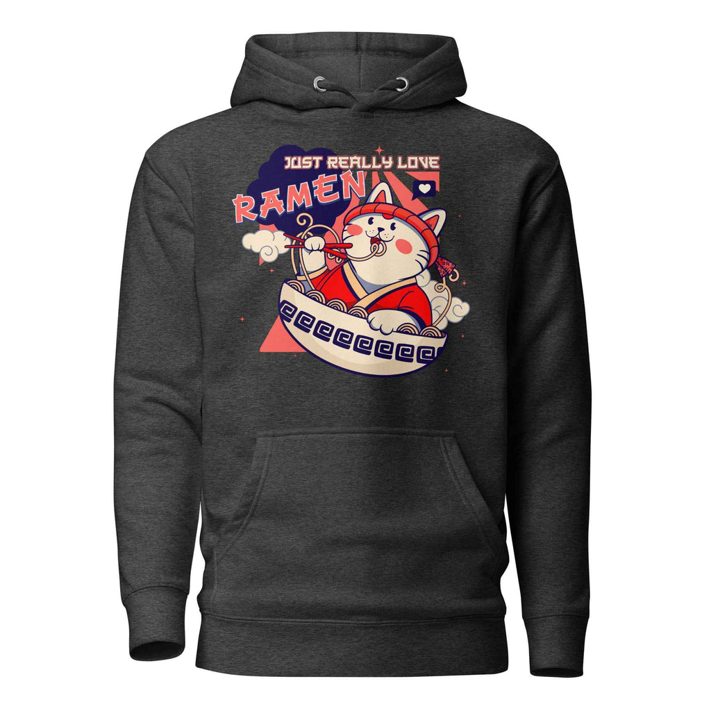 Just Really Love Ramen Cute Cat Food Design | Unisex Hoodie