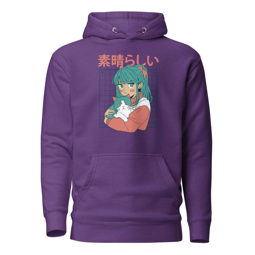 Kawaii Anime Cat Girl Japanese Aesthetic Cute Otaku | Unisex Hoodie