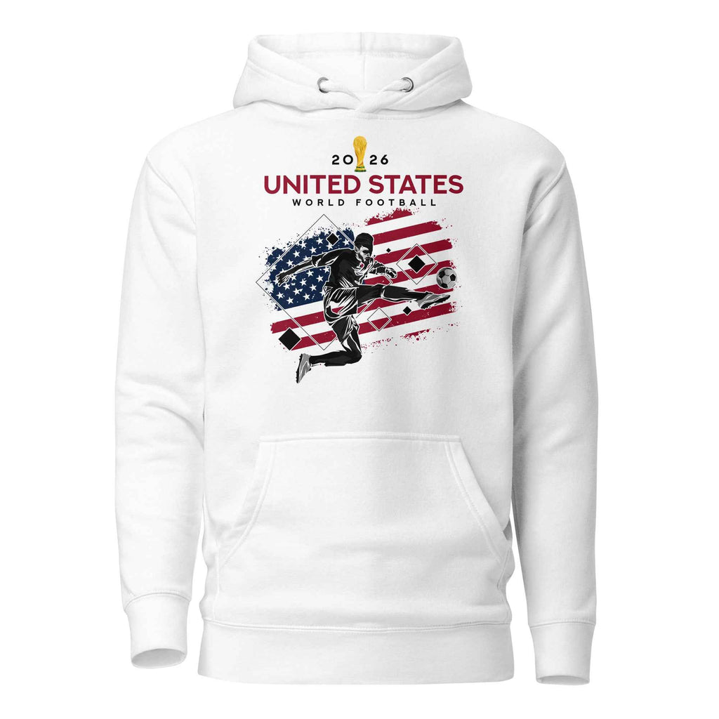 World Cup 2026 United States  Football Fan United States Supporter Unisex Hoodie