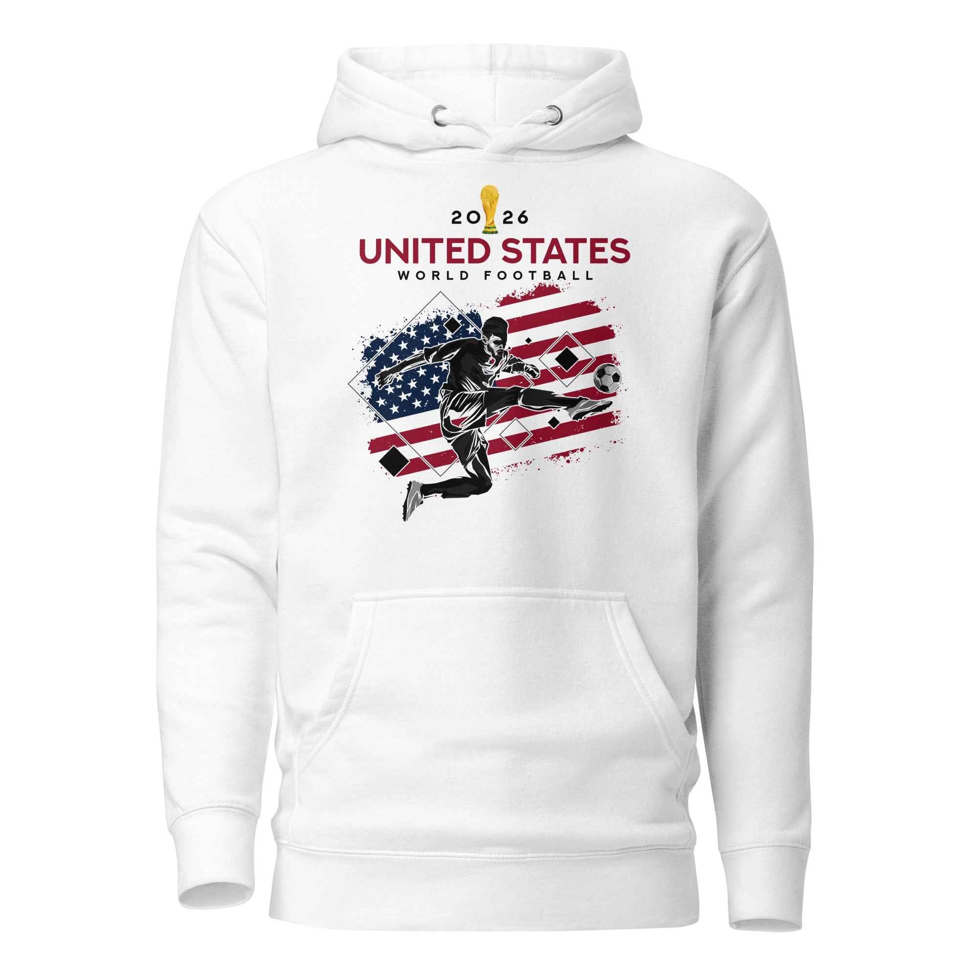 World Cup 2026 United States  Football Fan United States Supporter Unisex Hoodie