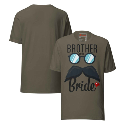 Brother of the Brides Funny Bridal Party Present Unisex t-shirt
