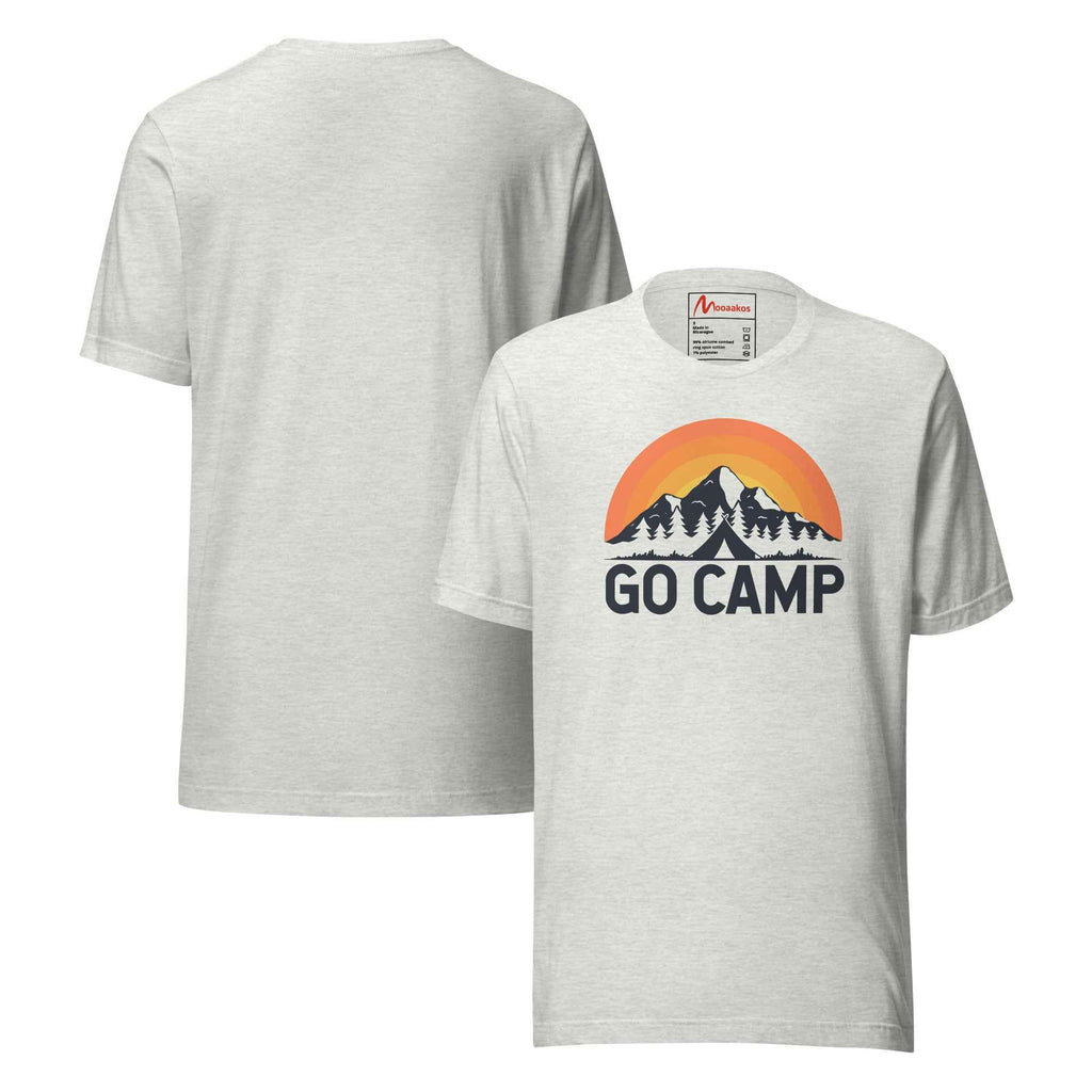 Go Camp Mountain Sunset Outdoor | Unisex T-Shirt