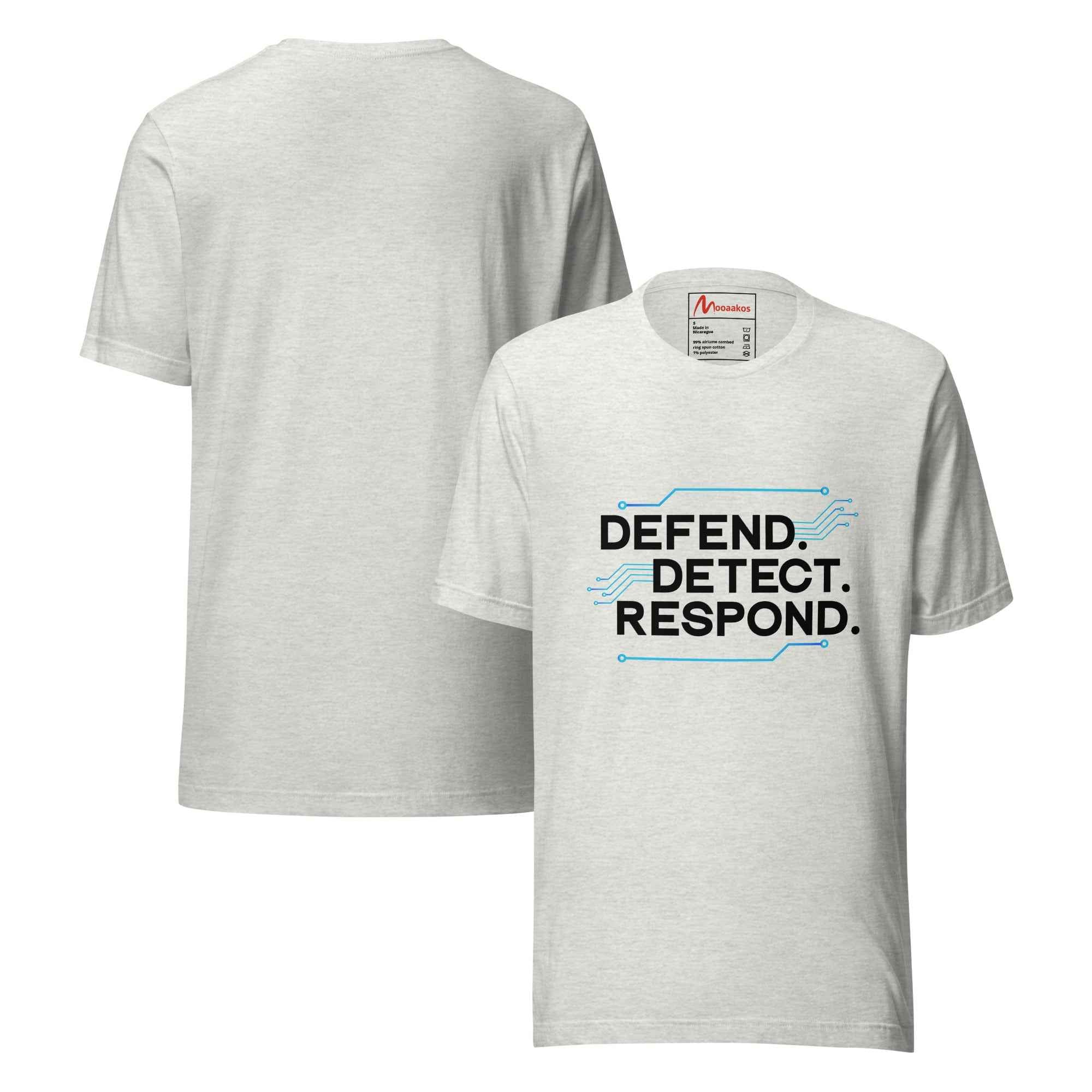 Defend Detect Respond Cyber Security Workflow | Unisex T-Shirt