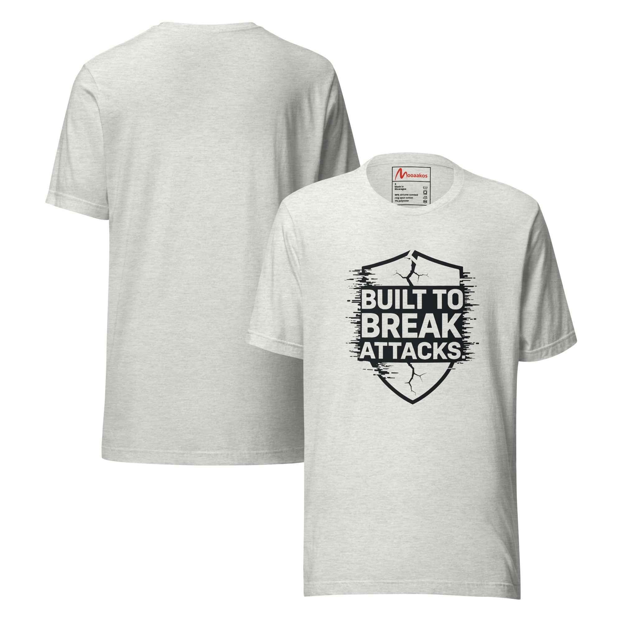 Built To Break Attacks Cyber Security Shield | Unisex T-Shirt