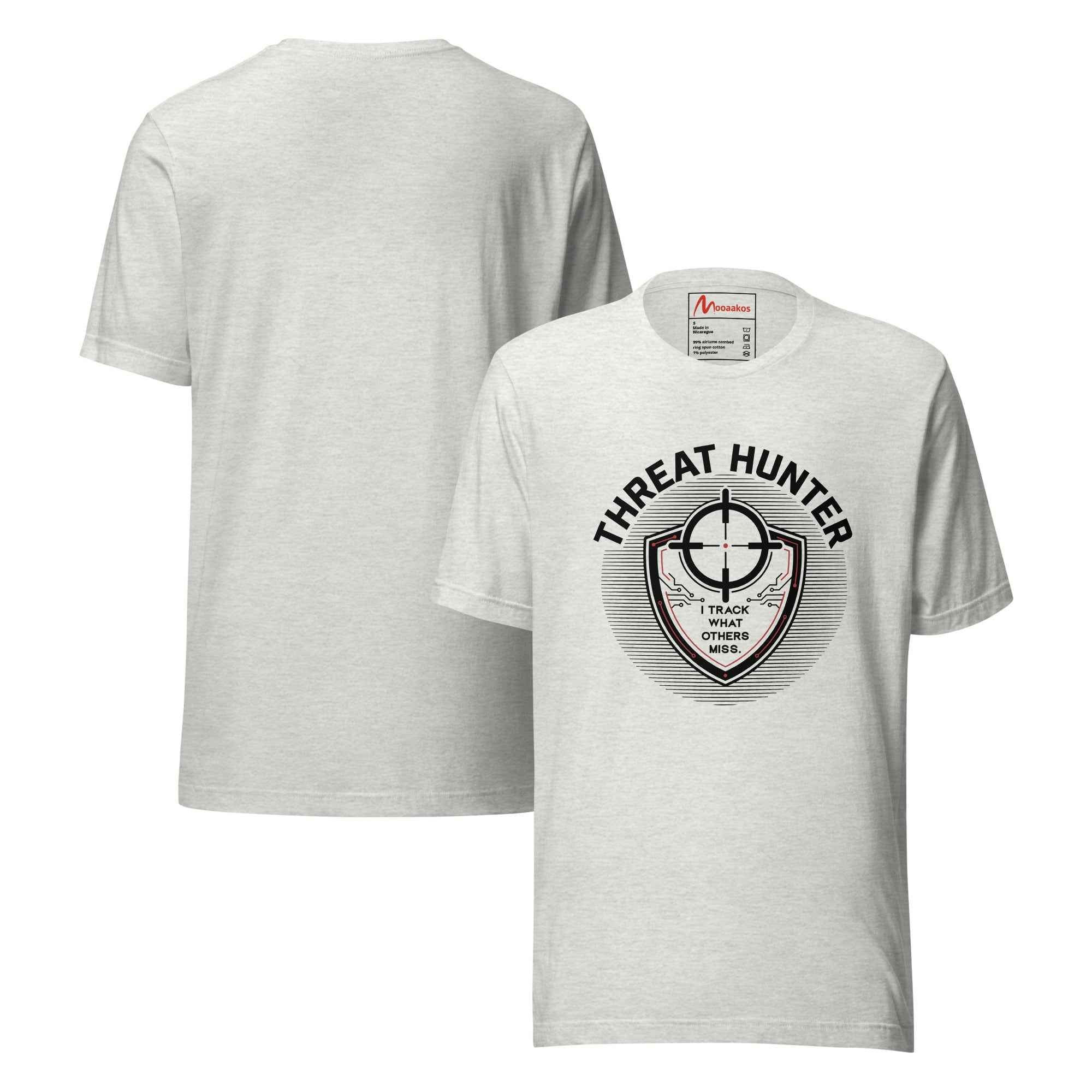 Threat Hunter Cyber Security Shield Design | Unisex T-Shirt