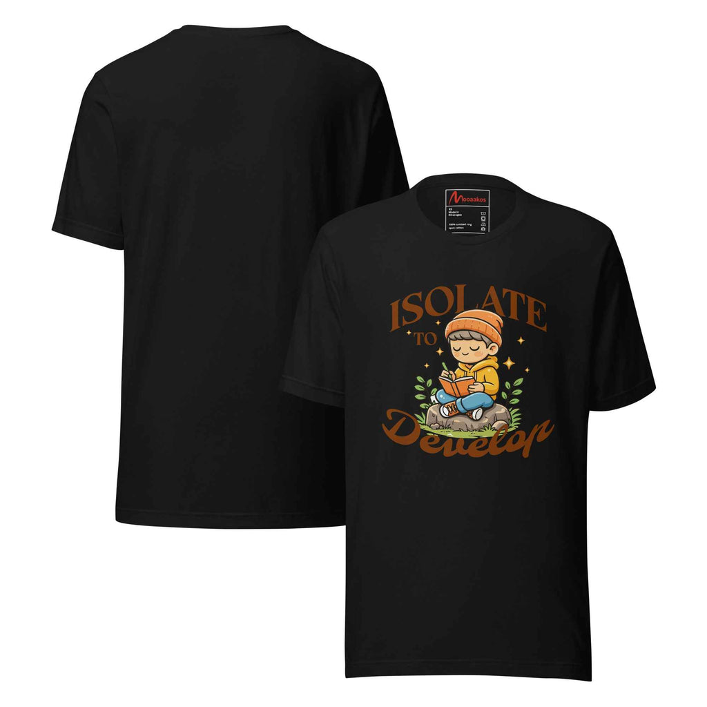 Isolate To Develop Cute Kid Growth Mindset | Unisex T-Shirt